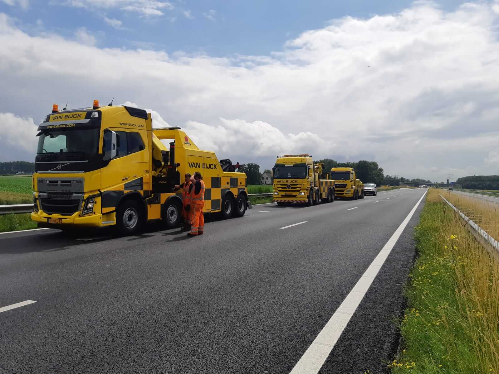 Van Eijck takel en bergingsbedrijf voor autoberging en vrachtwagenberging